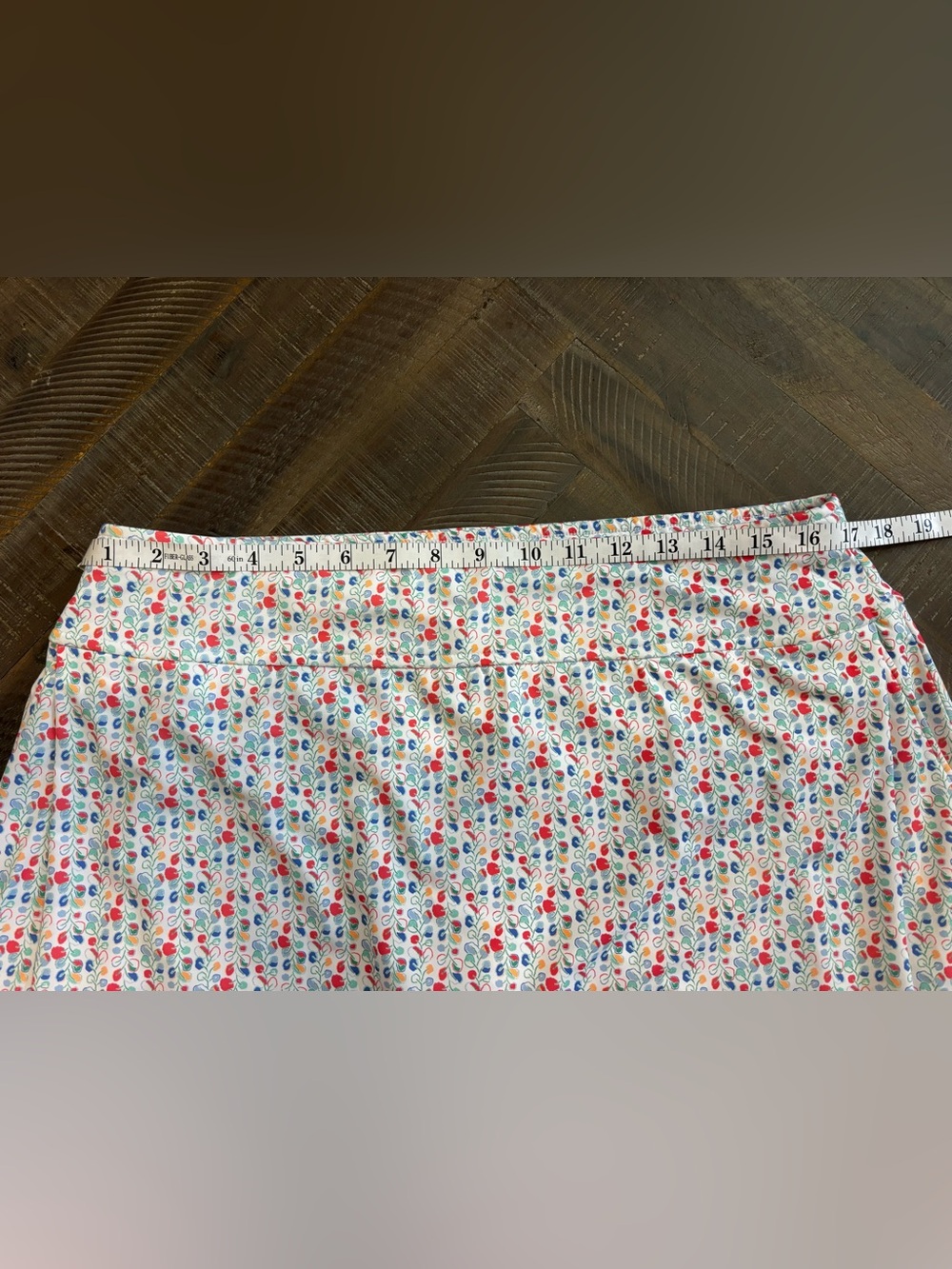 Fairway & Greene Paradise Floral Skort L UPF 50 Golf Tennis Athletic Skirt Short - Picture 12 of 14